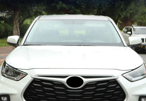 Cover Strip Front LR Windshield Chrome Steel for Toyota Highlander 2020-2023