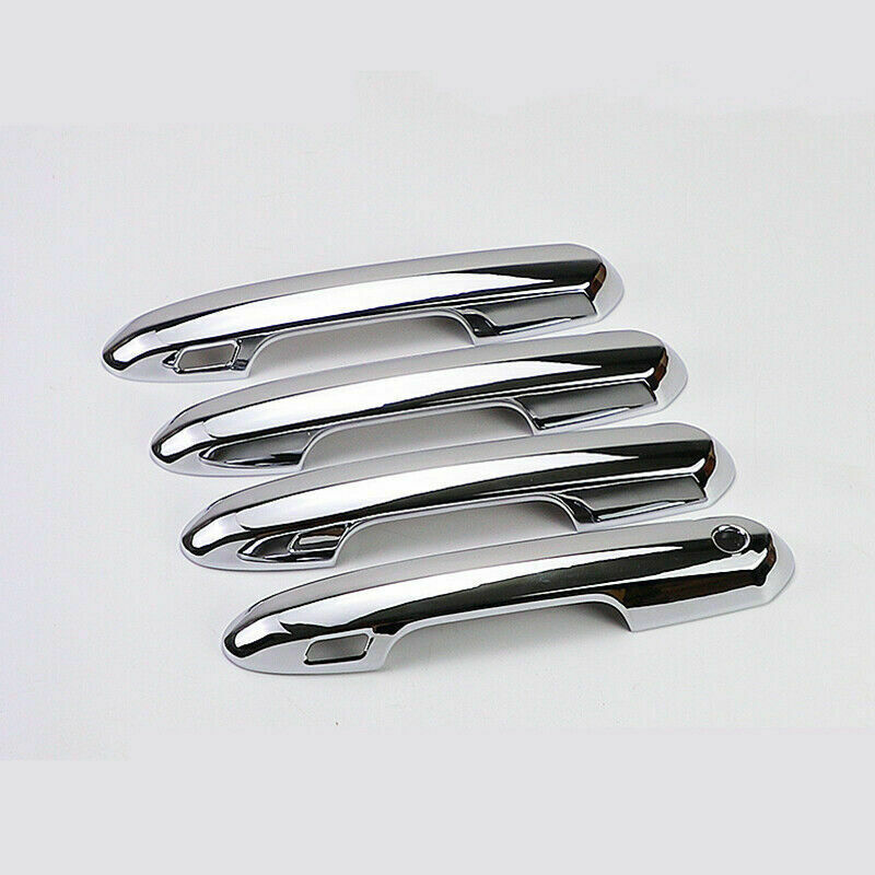 8X Chrome External Door HandleBowl Cover Trim for Toyota Highlander 2020-2023