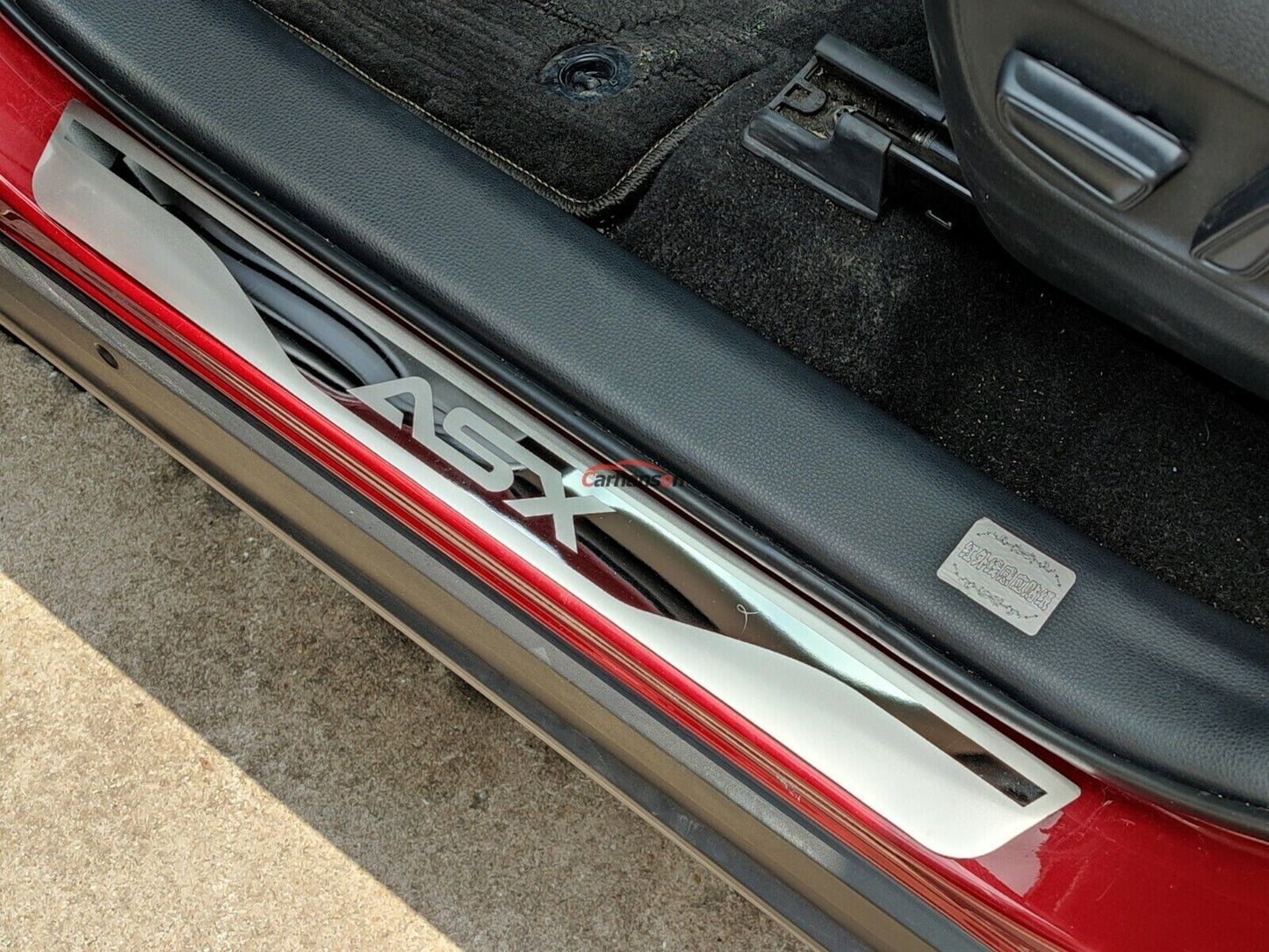 For 2024 for Mitsubishi ASX Accessories Car Door Sill Scuff Plate Protection Panel