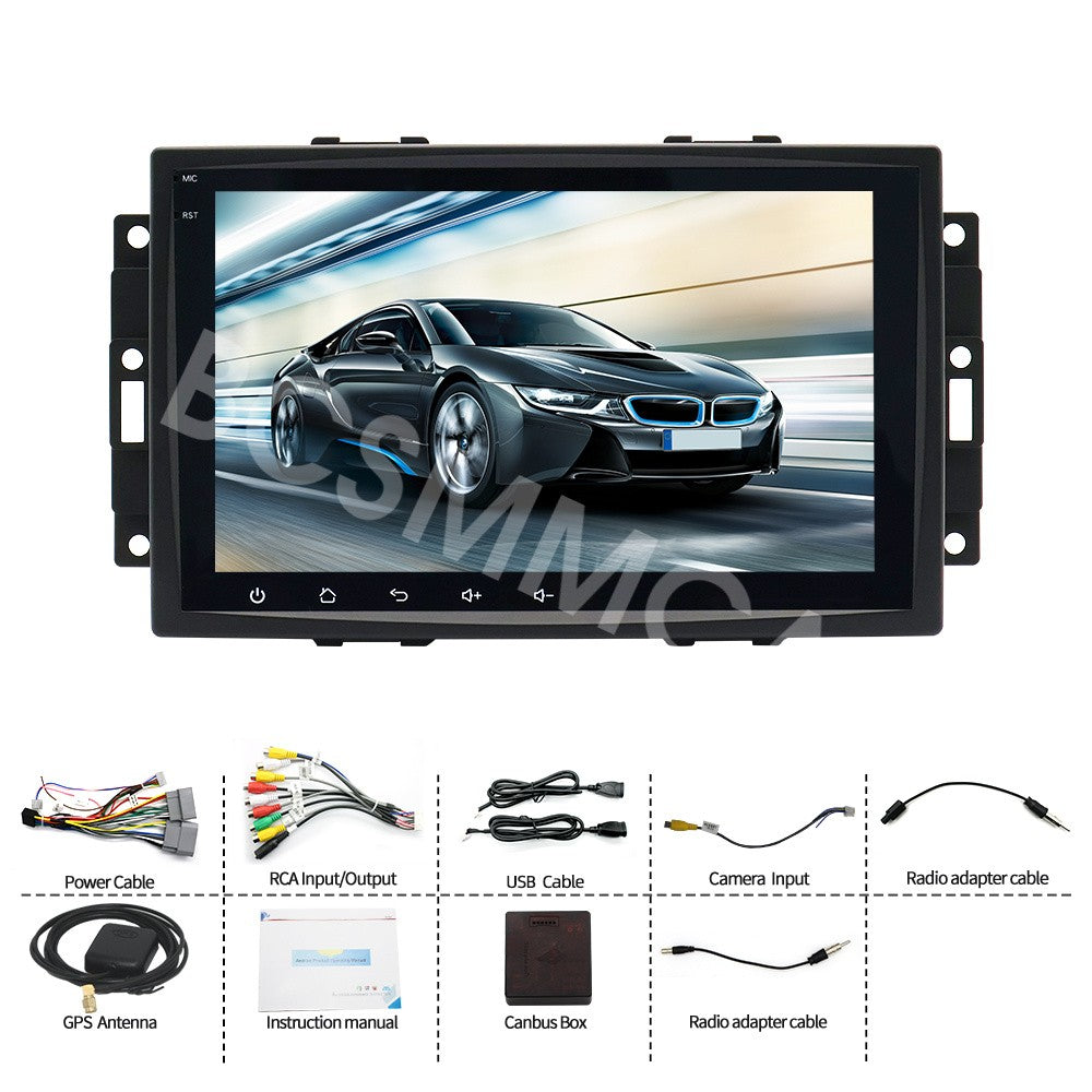 Touch Screen Video Player Mirror Link For Carplay Fit For 2007-2008 for Jeep Patriot