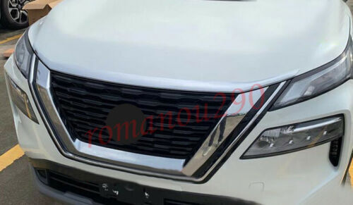 for Nissan Rogue 2021 2022 ABS Chrome Front Hood Bonnet Lip Molding Cover Trim