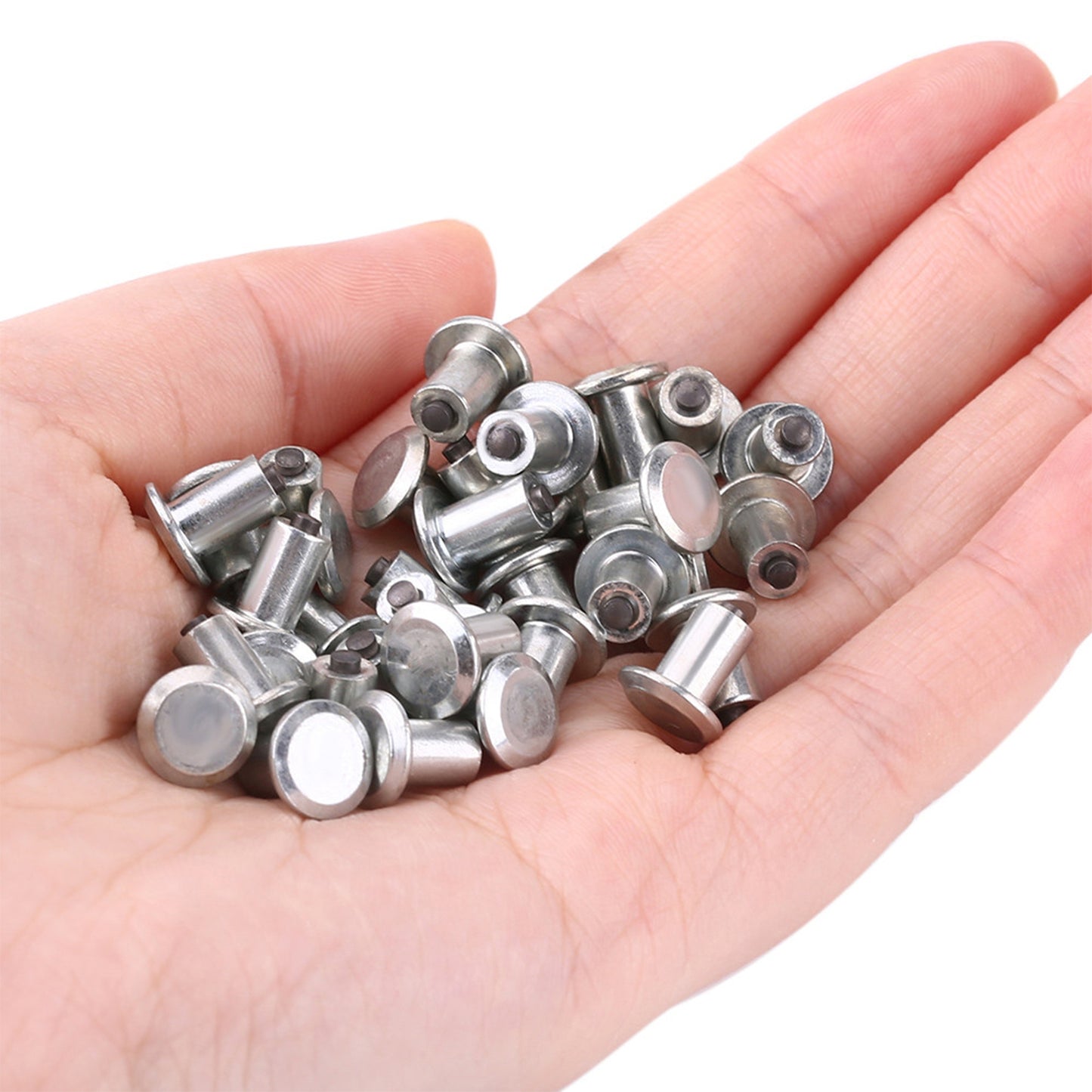 Hot 100pcs 9mm/0.35 Wheel Tyre Stud Screws Snow Tire Spikes Part For Car Auto