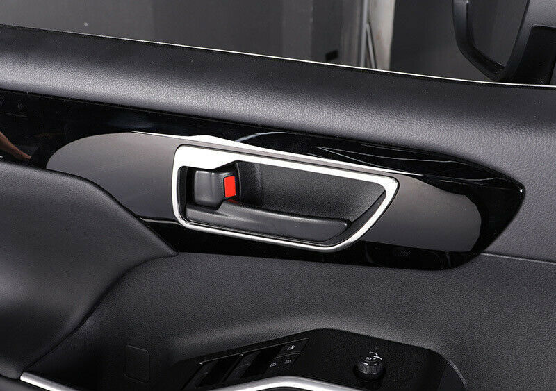 16Pcs/Set Carbon Fiber Doo Handler Controller Trim Cover for Fiat 500L 2014-2017 v