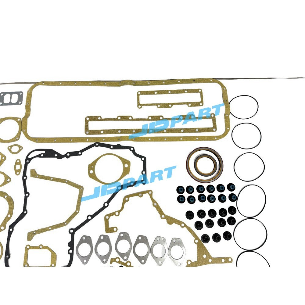 6-Carat full gasket kit with head gasket for excavator engine parts -