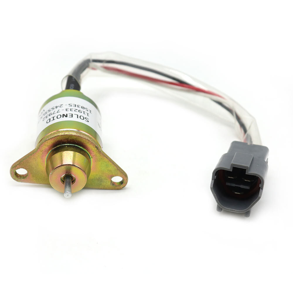 1PC 119233-77932 For Yanmar 3TNV88 3TNE84 4TNE88 4TNE84 Fuel Shutoff Solenoid