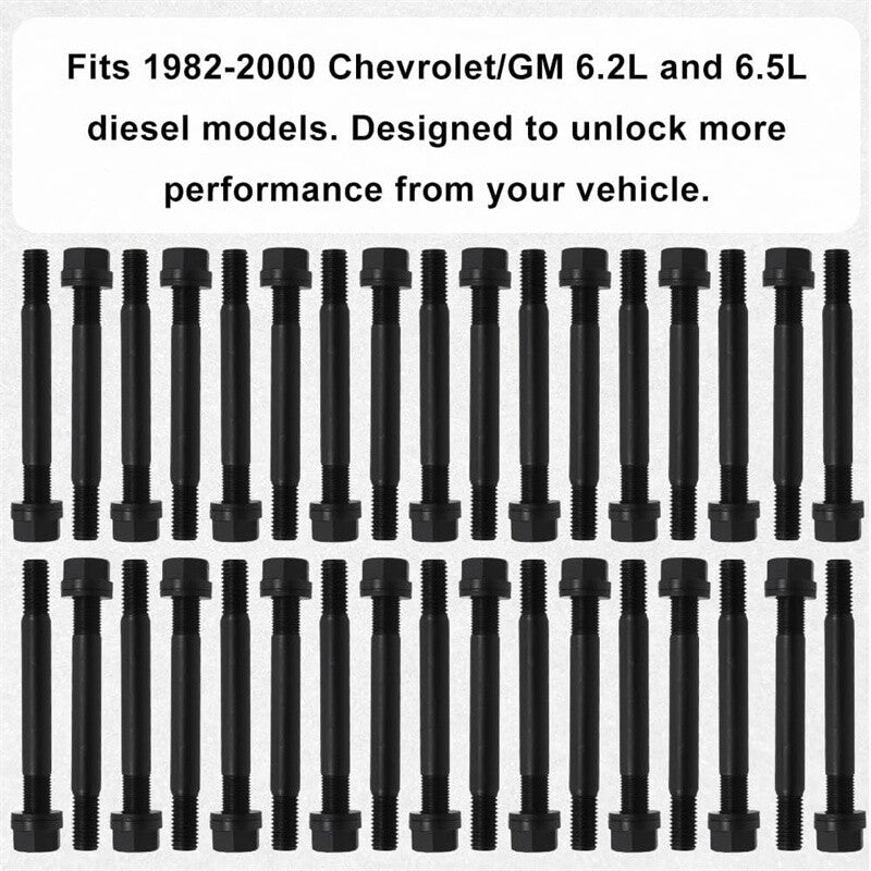 130-4062 Cylinder Head Stud Kit for 1982-2000 for Chevrolet /GM 6.2L & 6.5L Diesel Q