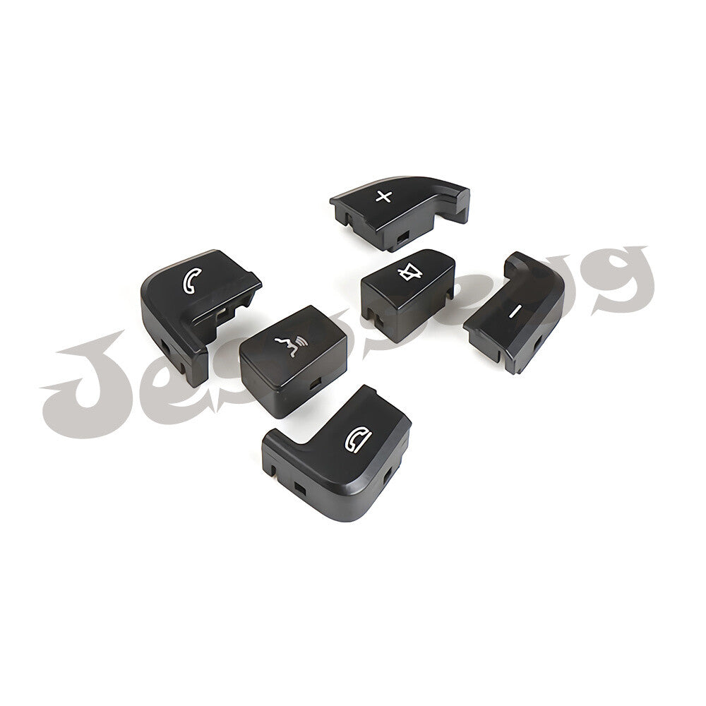 RH Steering Wheel Switch Button Cover Repair Kit for Benz 15-19 GLC W205 Q