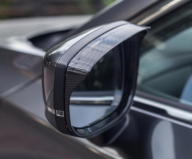 2X Carbon Fiber look Rear View Mirror Frame Molding Trim for Mazda CX-50 2023-25