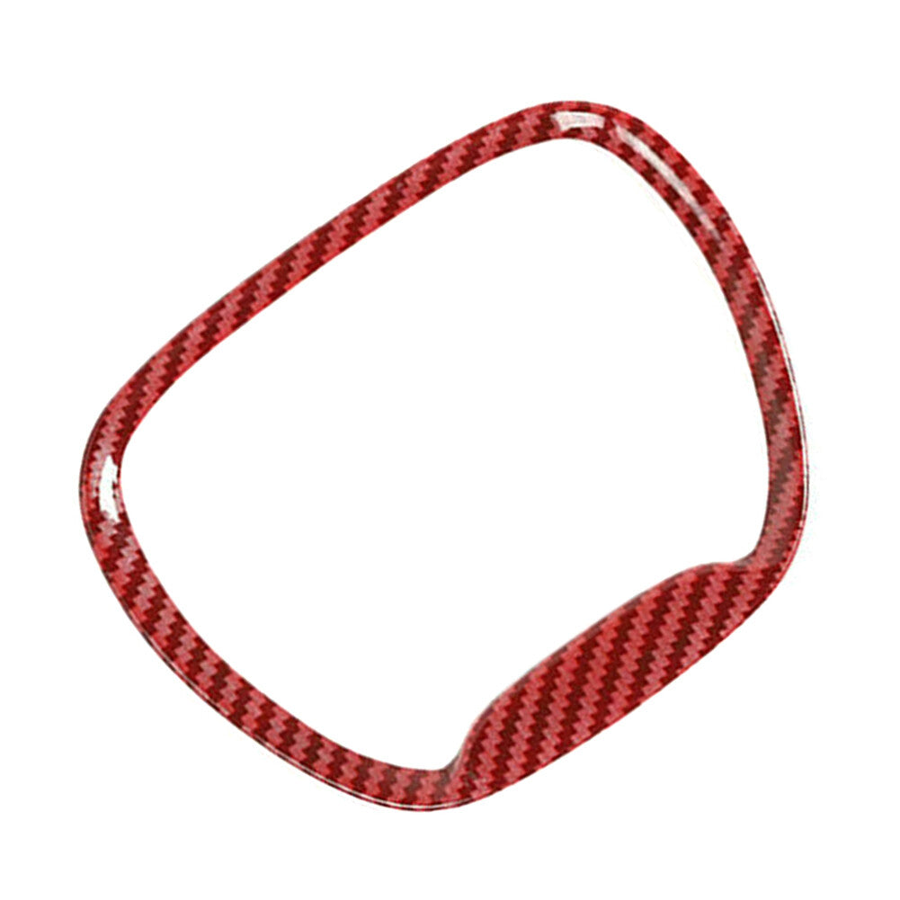 for Dodge for Challenger /Charger 2015-2019 Red Steering Wheel Center Ring Cover Trim