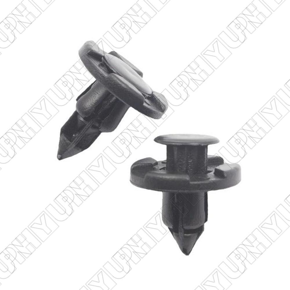 10Pcs Hole Fender Plastic Retaining Clips 01553-09321 for Nissan for Altima Frontier