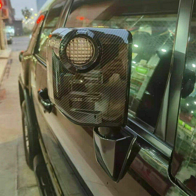 for Toyota FJ Cruiser 2007-2020 Carbon Fiber Style Side Rear View Mirror Cover