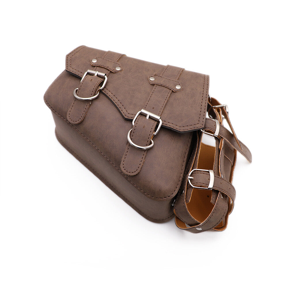 Left Side Saddlebag Saddle Bag With Drink Holder Bag for Harley Sportster XL883 Q