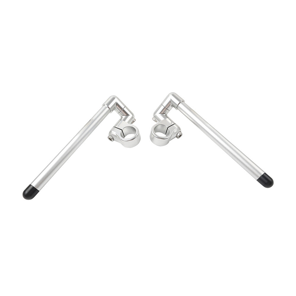 Universal 39MM Cafe Racer Bars 7/8 Motorcycle Clip-On Handlebar Fork Tube