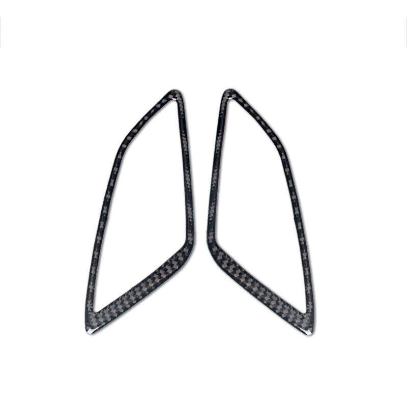 Carbon Fiber Center Vent Outlet Cover Trim for Subaru Outback Legacy 2015-2017 v