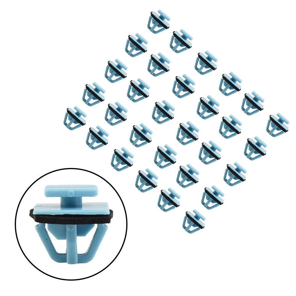 Panel retainer molding clip blue parts latest 30 for Hyundai - 87756-1F000 joystick