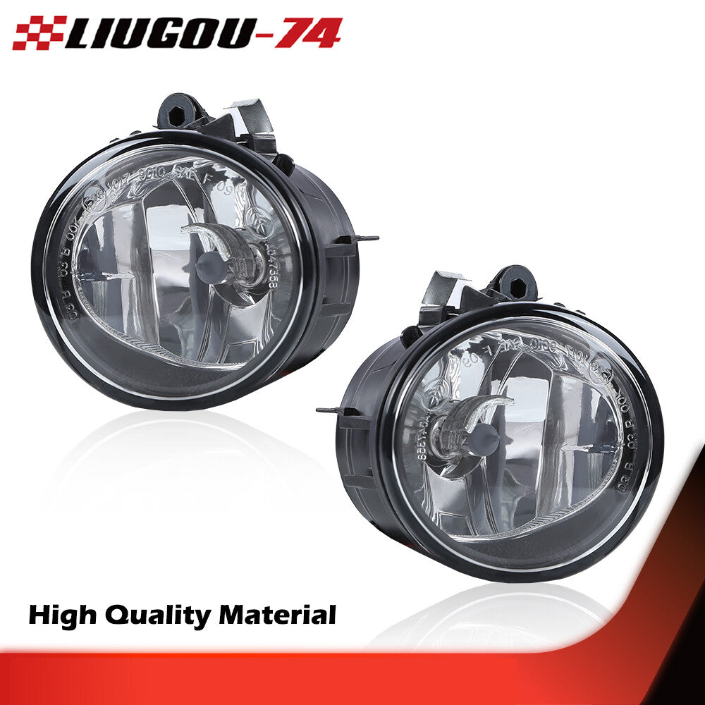 1 pair front bumper fog lights with bulbs for X6 E71 E72 LCI 2013-2015- v
