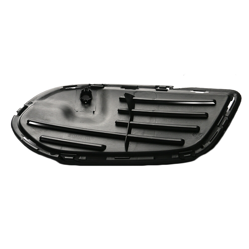 Front Lower Bumper Insert Face Bar Filler Cover Black For C-Class 2015-2017 Q