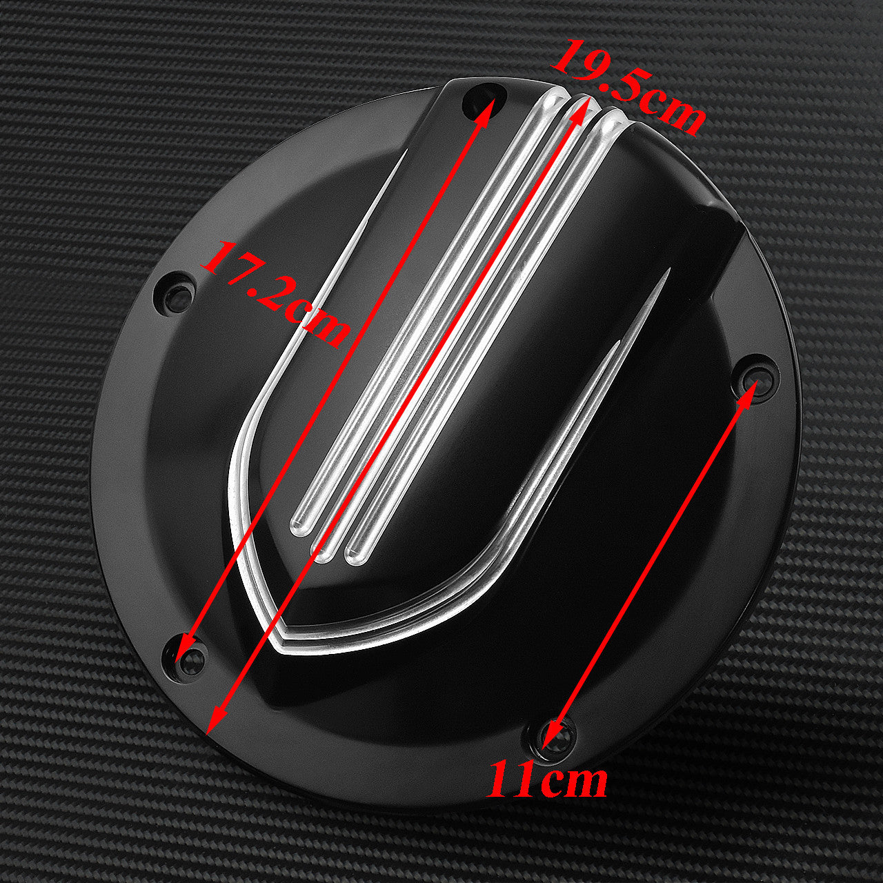 Raised Derby Cover Timing Cover Fit for Harley Touring 16-up FLHTCUL FLHTKL 2015