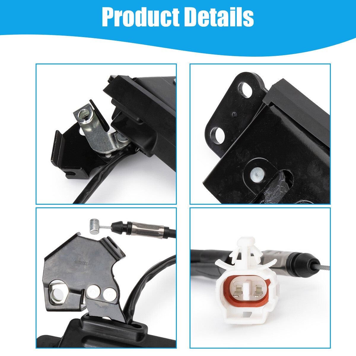 Suitable for 4Runner 96-02 rear door latch assembly 69350-35020- v