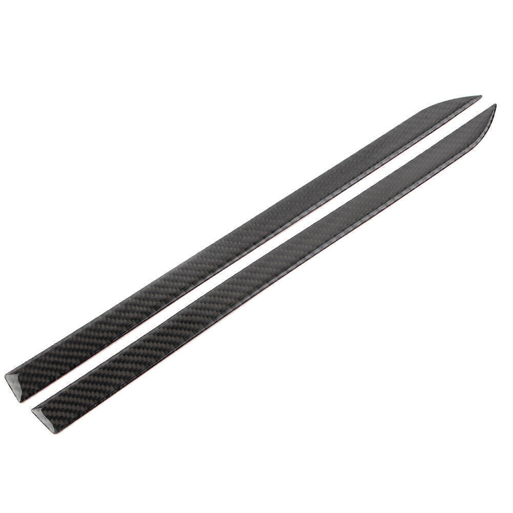 Inner Interior Door Panel Trim Carbon Fiber Pair for Subaru Forester 2013-2018