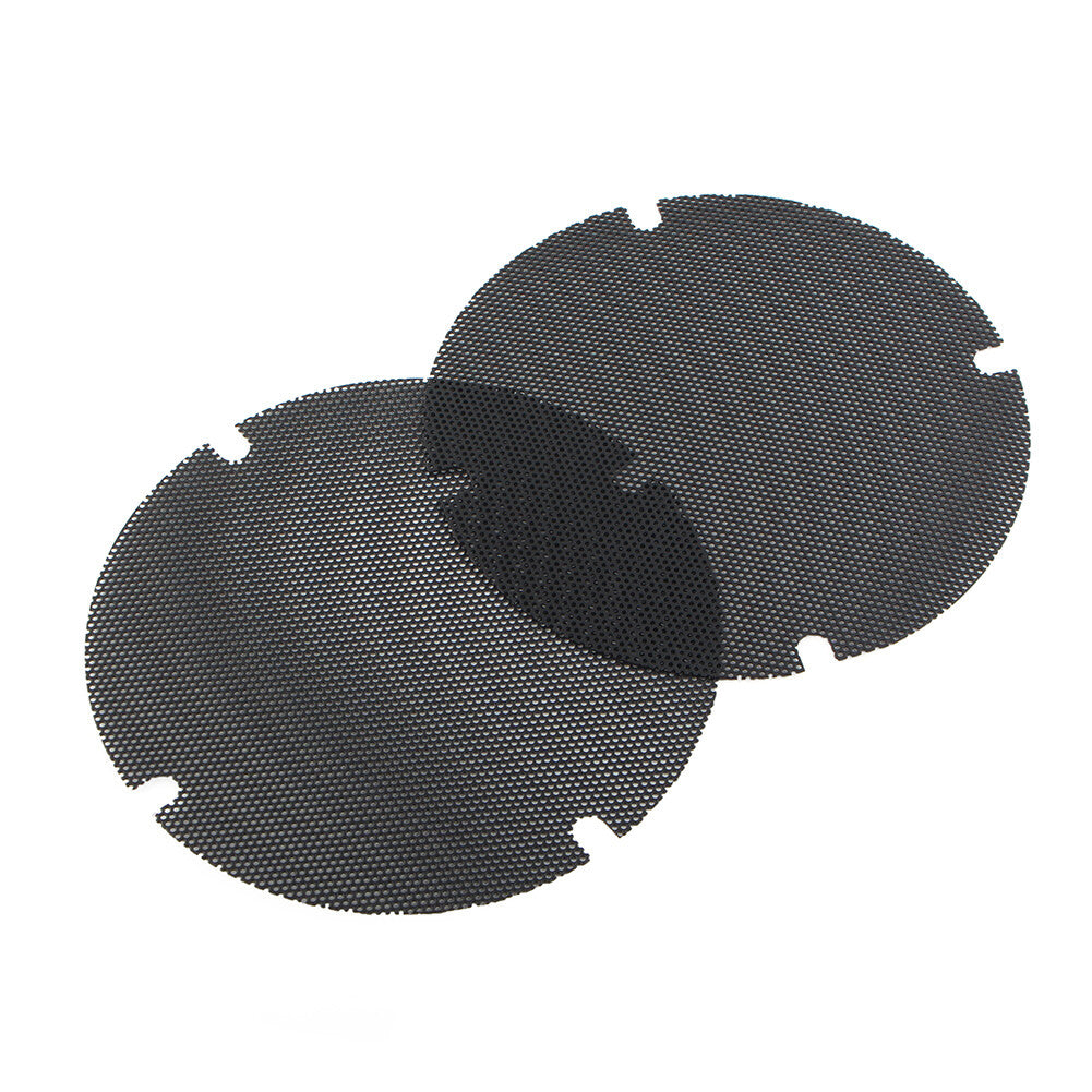 for Harley Touring FLHTCU 2014-Up Black Rear Passenger Speaker Grill Mesh Covers