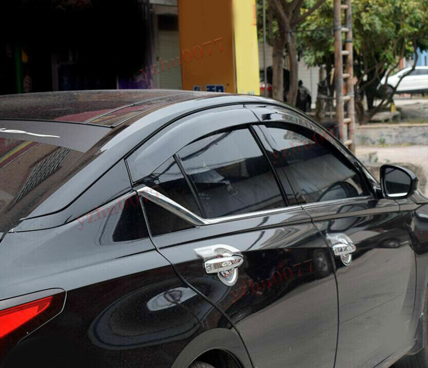 for Nissan Altima 2019-2024 Smoke Window Wind Visors Rain Guard Vent Deflectors