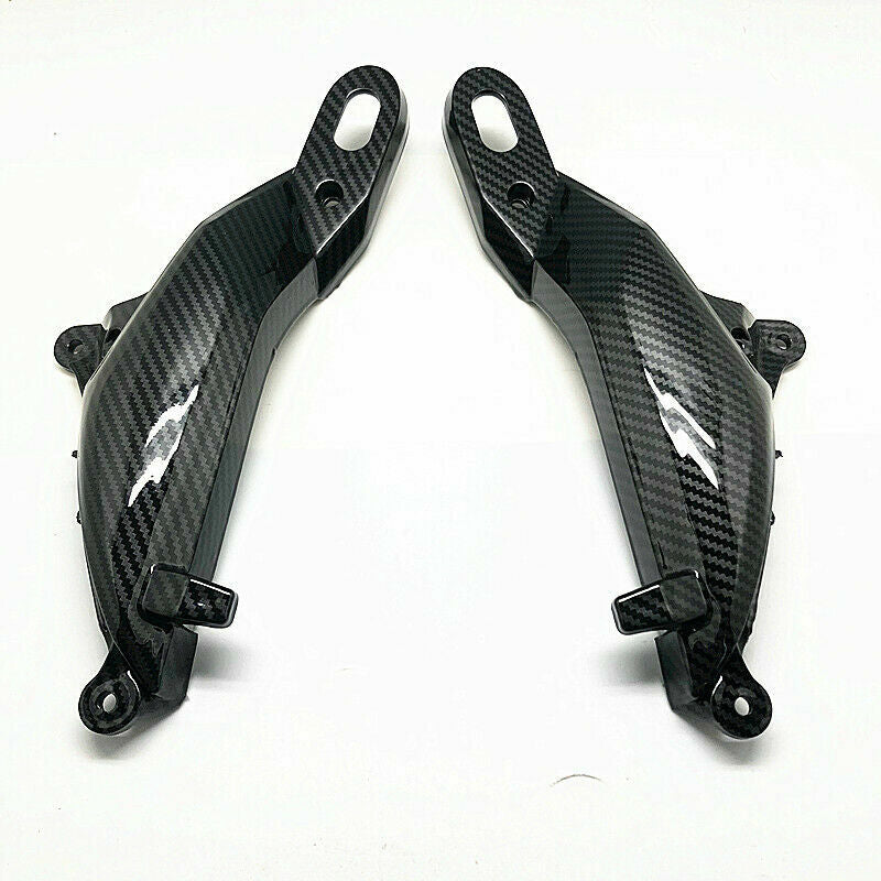 4 pcs Rear Tail Driver Cover Fairing Cowl Carbon for HONDA 2007-2012 CBR600RR