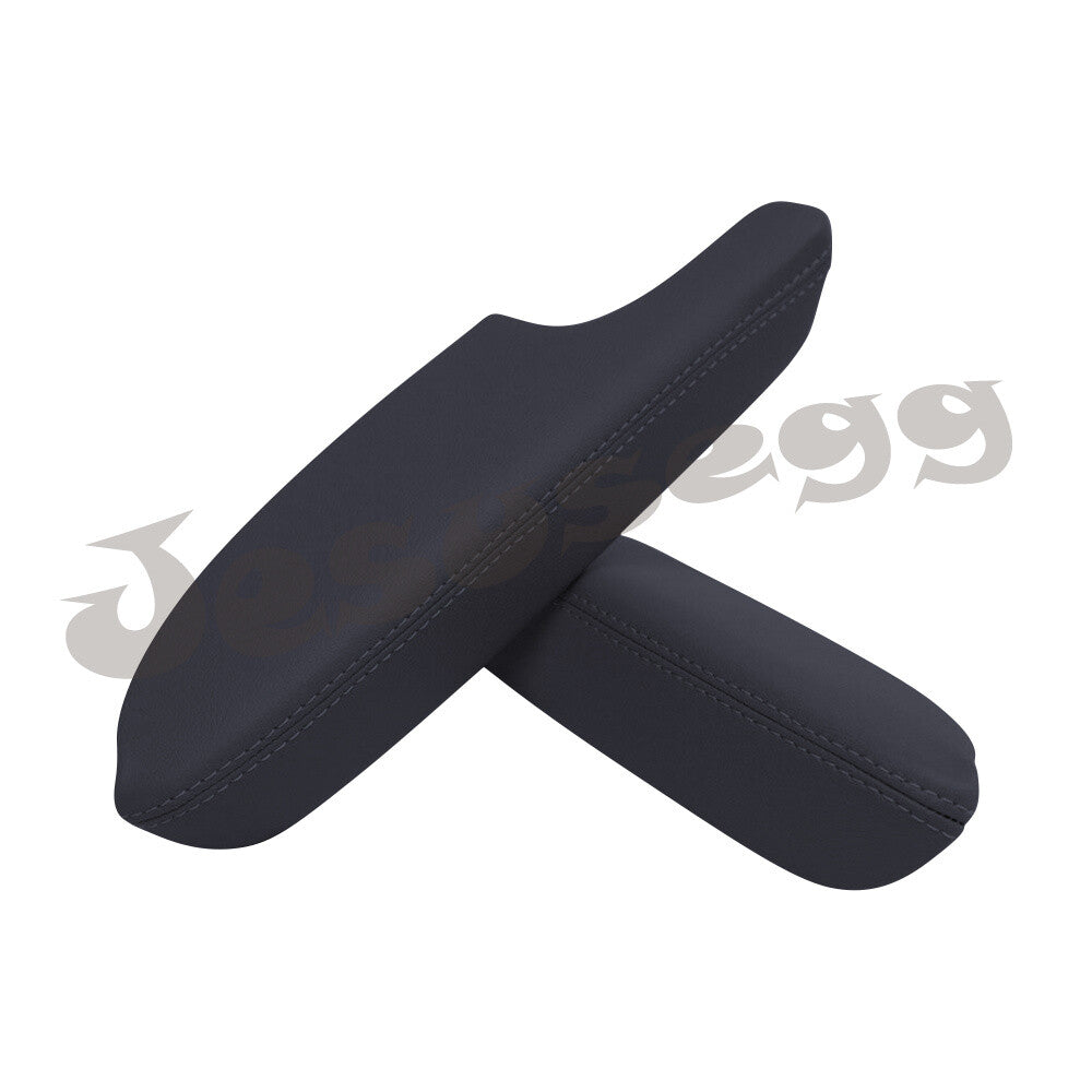 Fits for Acura TSX 2009-2014 Replacement Vinyl Front Door Panel Armrest Cover Pair Q