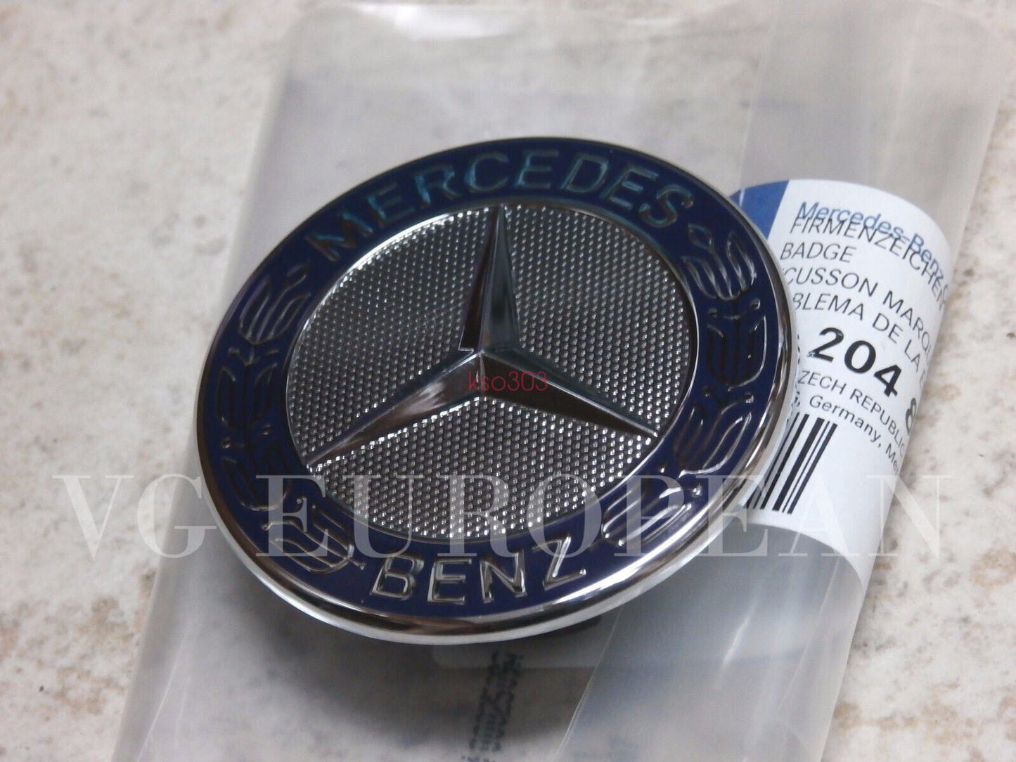 for Mercedes-Benz SEC CLK-Class Cover with Star Badge Conversion - new OE