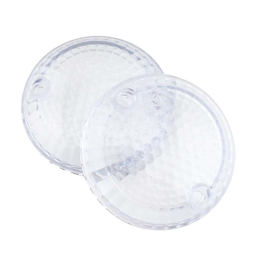 Motorcycle Turn Signal Light Lens Cover for Suzuki Intruder 1400 VX800 Clear