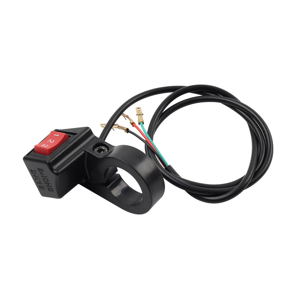 22mm Motorcycle Electric 3 Speed Module Switch Shift For E-bike Scooter Bike ATV Q
