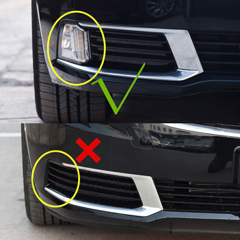 for Cadillac XTS 2018-2019 Right Front Lower Bumper Grille Fog Light Cover Black v