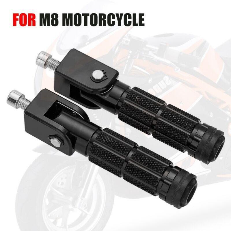M8 Motorcycle: Foldable front footrest, electric anti-slip rear wheel, foldable footrest.