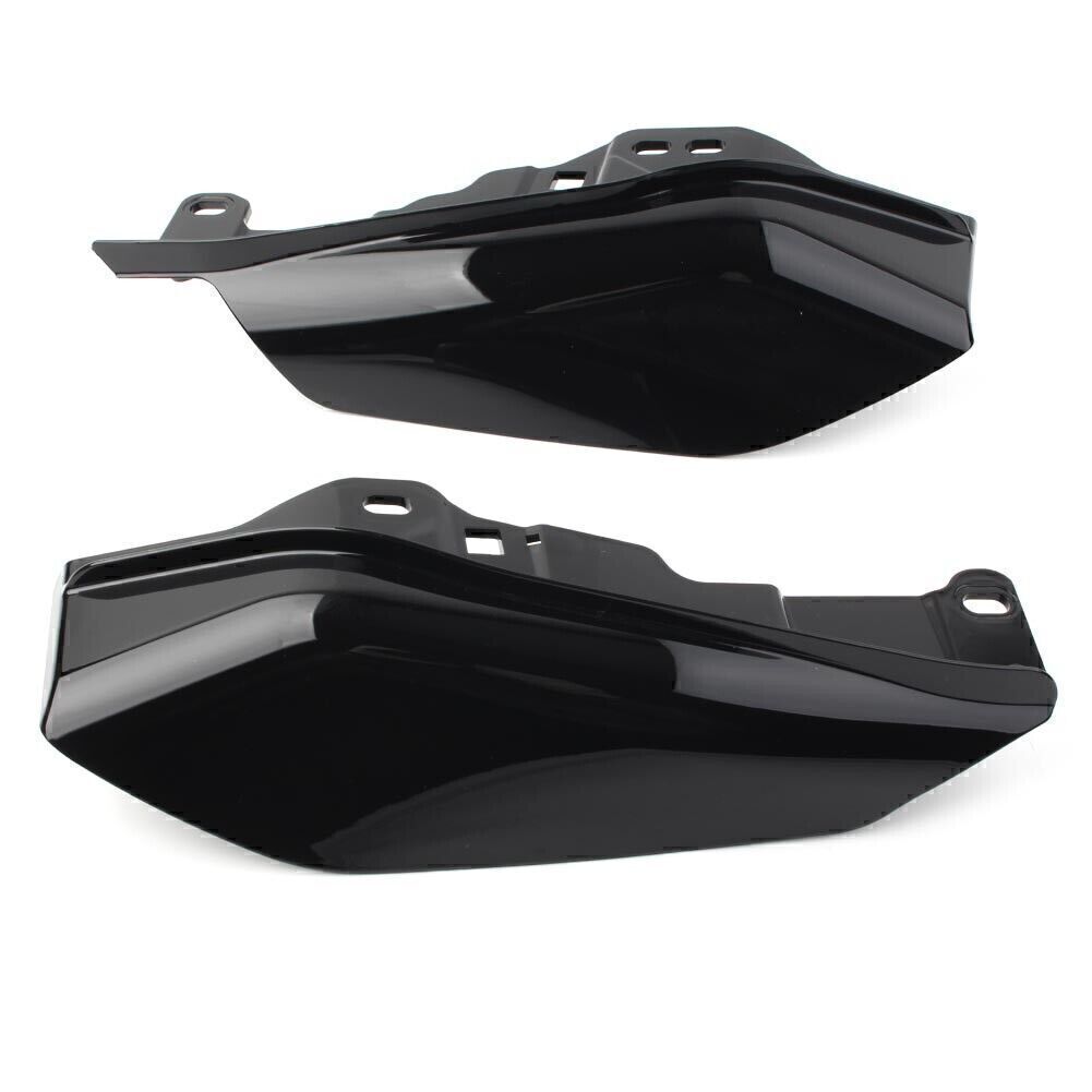 for Harley Touring Mid-Frame Air Deflector Wind Heat Shield Trim Vivid Black Q