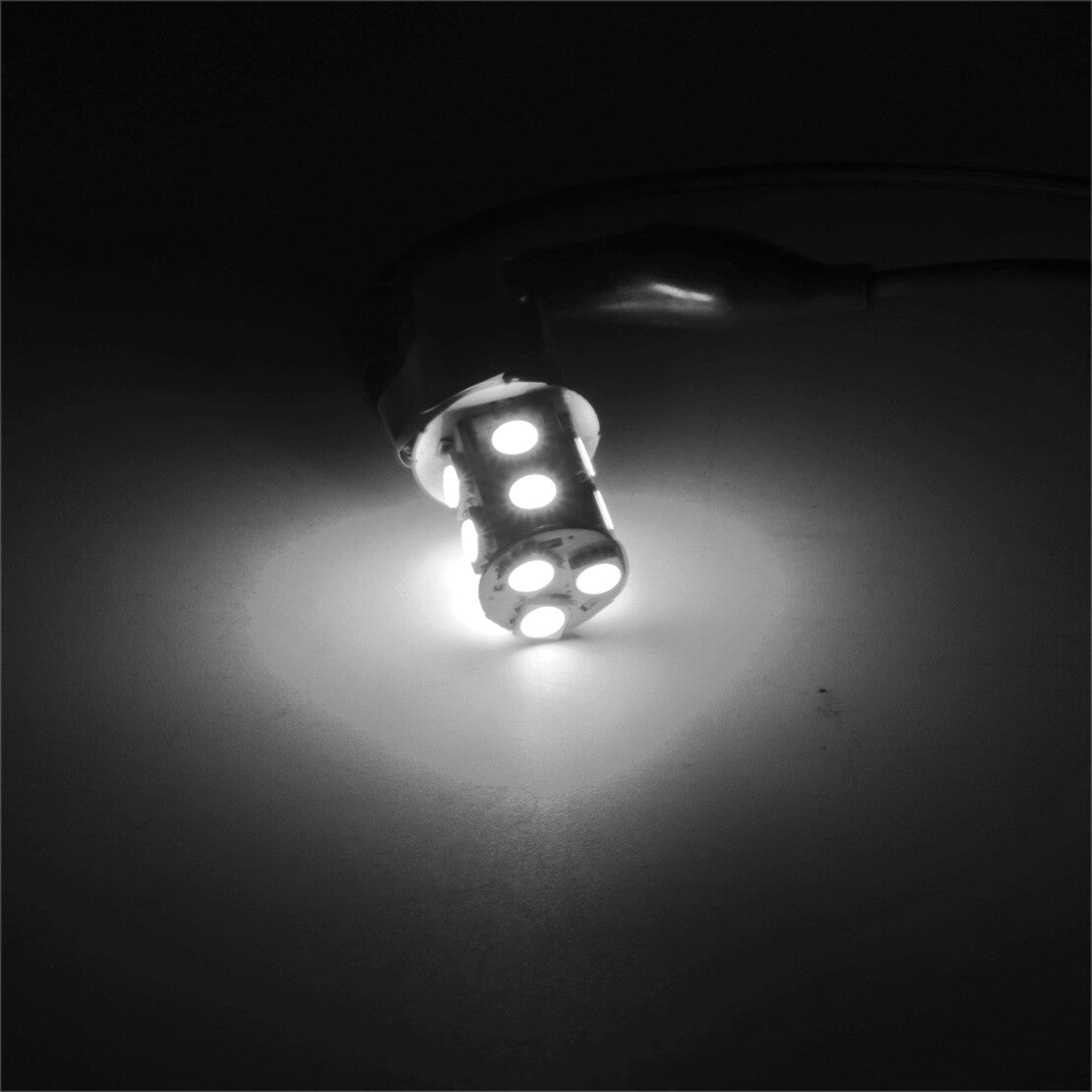 10pc 1156 1141 13-SMD LED car reversing steering brake bulb RV camping trailer v