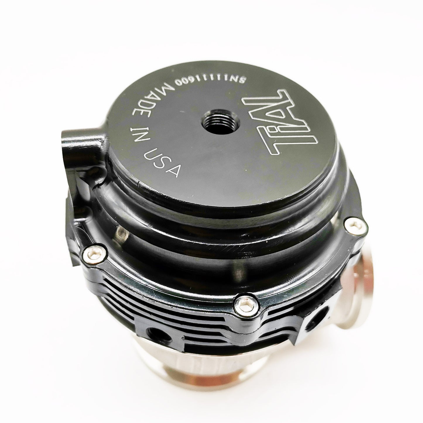44MM Black Wastegate External Turbo W/ TIAL V-Band Flange Spring MV-R 14PSI