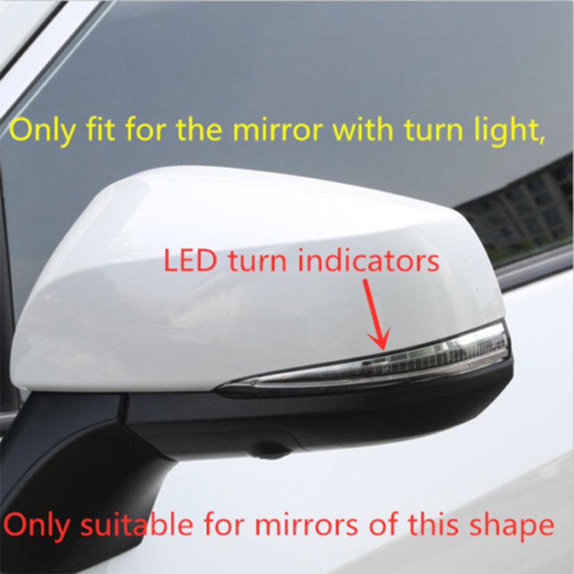 for Toyota Highlander 2020-24 Gloss Black Rear view Side Mirror Cover Cap Trim