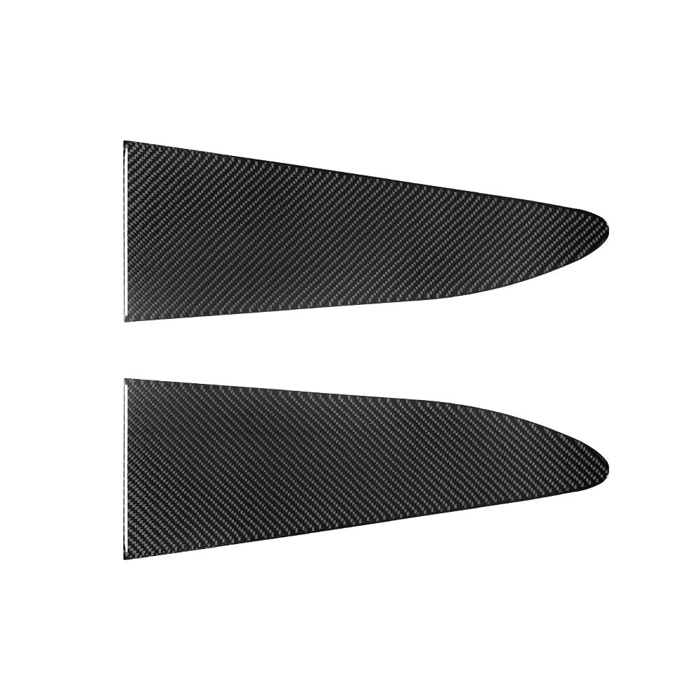 for Audi A4 B9 2017-2019 Carbon Fiber Headlight Clean Panel Cover Trim Sticker v