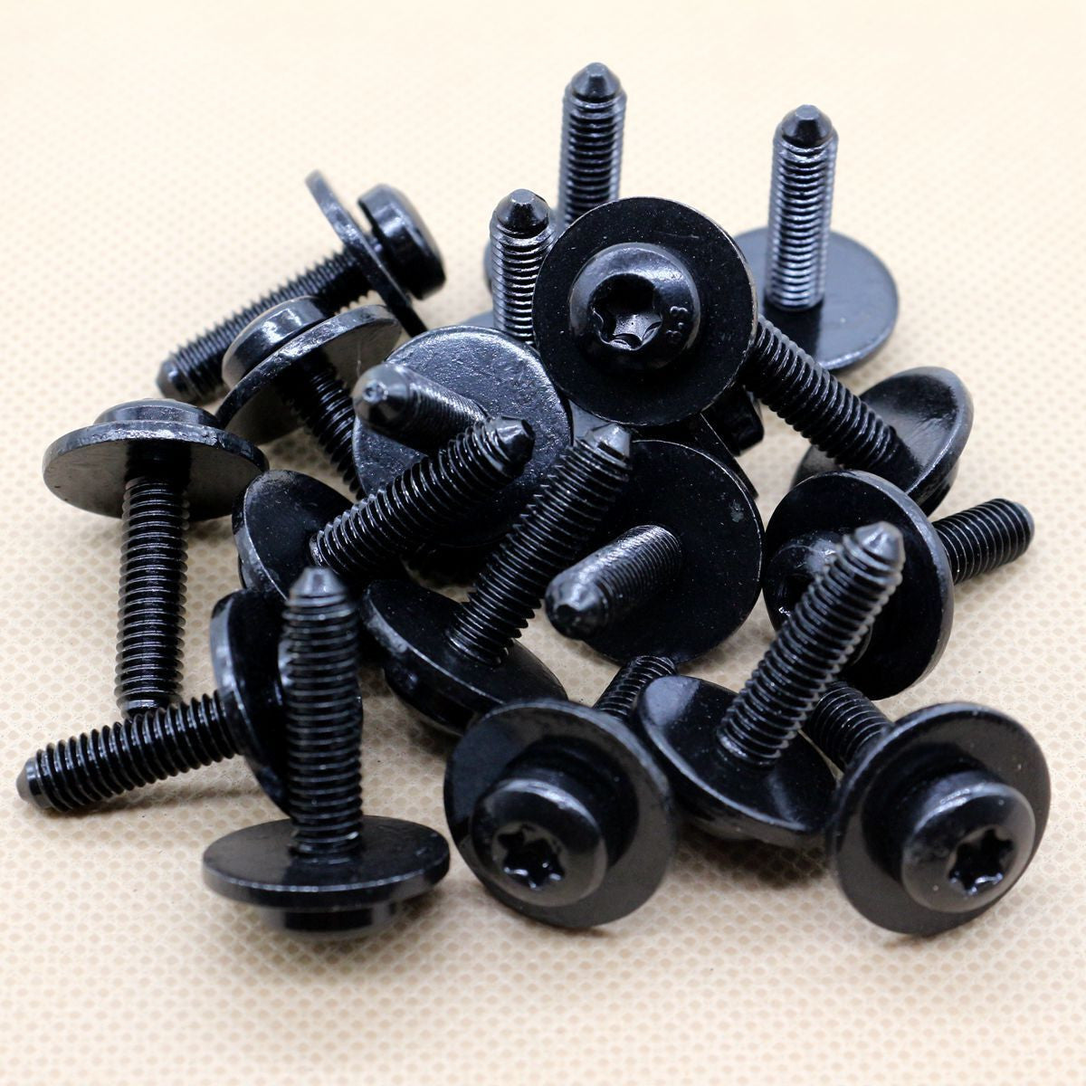 New Metal 25Pcs Torx Drive Inner Front Bumper Screw for VW N90993603 Q