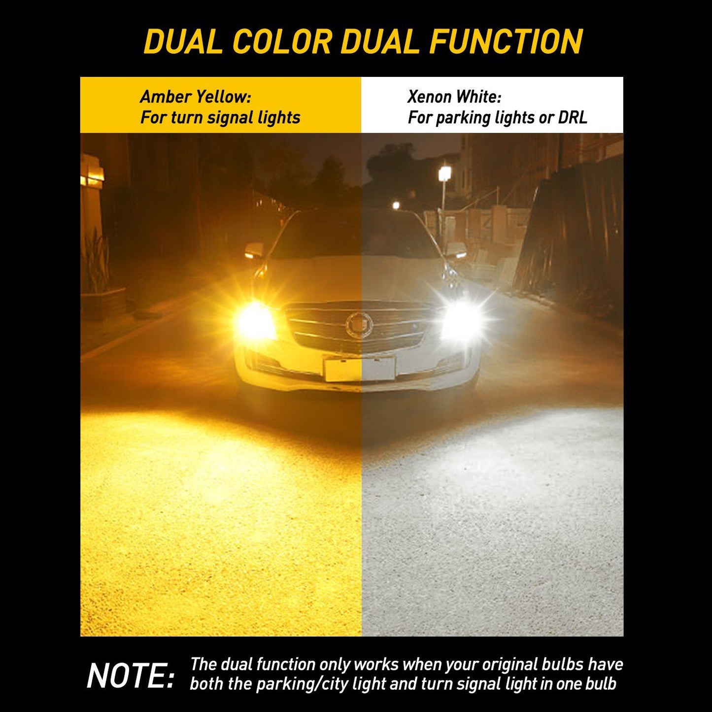 2nd generation white powder/magic powder 1157 LED DRL preservatives - v