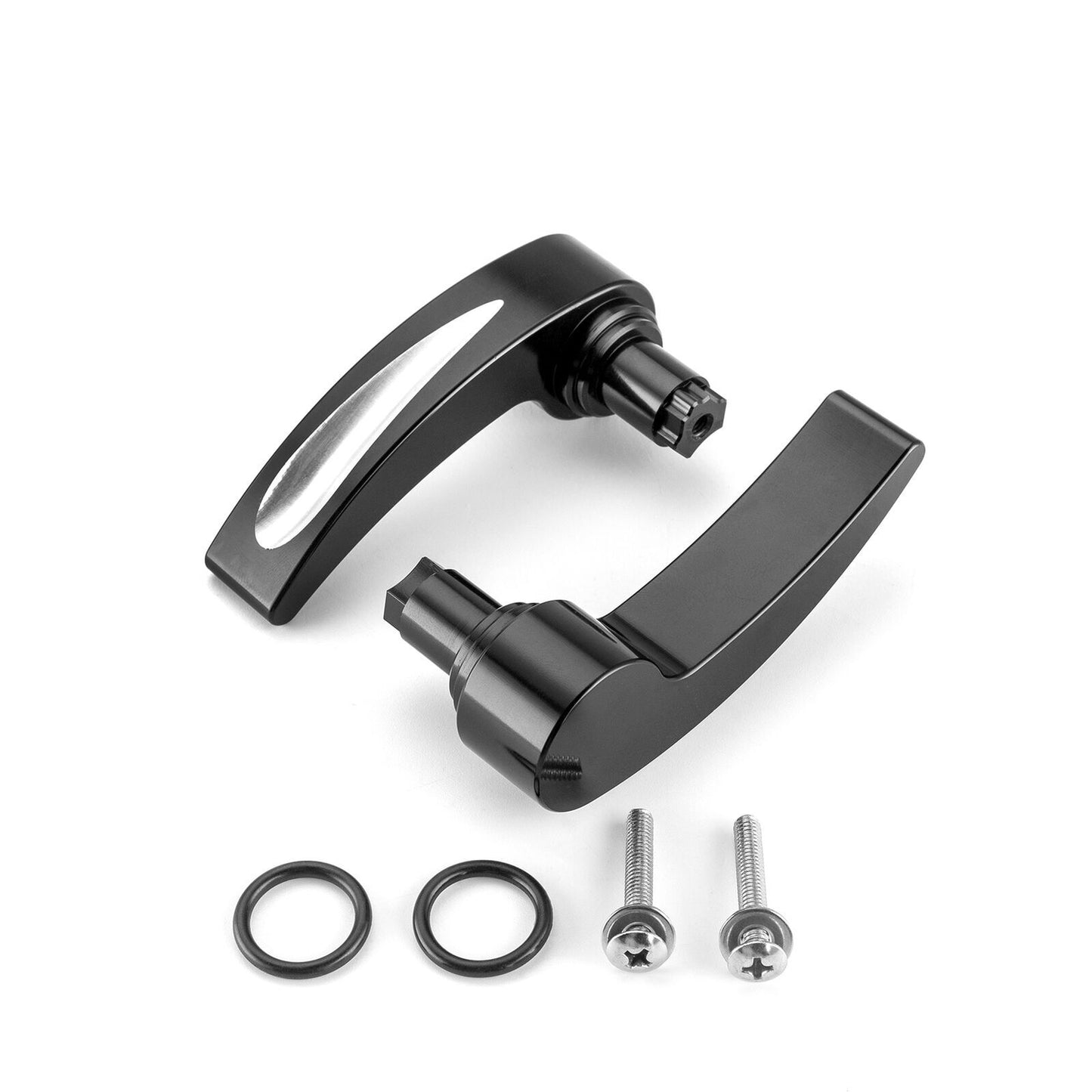 A pair of saddlebag cover lifter latch handle levers for Harley Electra Glide Road King- n