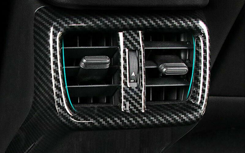 for Lexus UX 200 250h 2019-22 Carbon Fiber Rear Air Outlet Vent Panel Cover Trim
