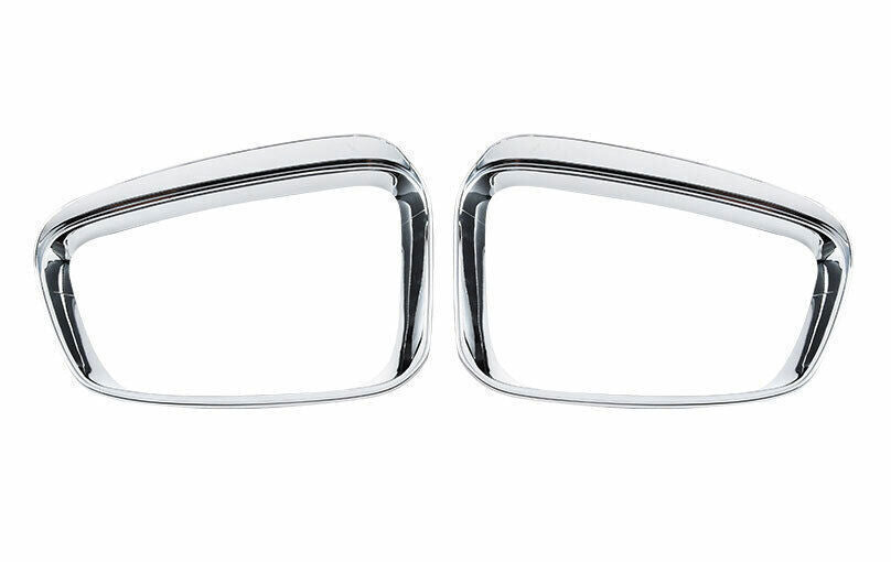 for BMW 3-Series G20 2019-23 ABS Chrome Rear View Mirror Rain Eyebrow Frame Trim