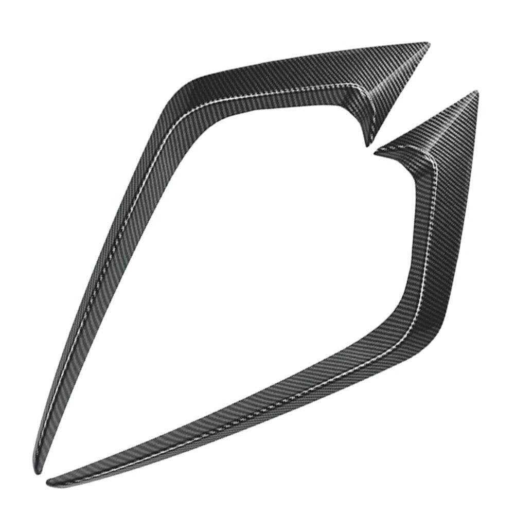 Front Bumper Side Splitter Spoiler Carbon for Ford Fiesta ST MK6 B-Max 2012-2017