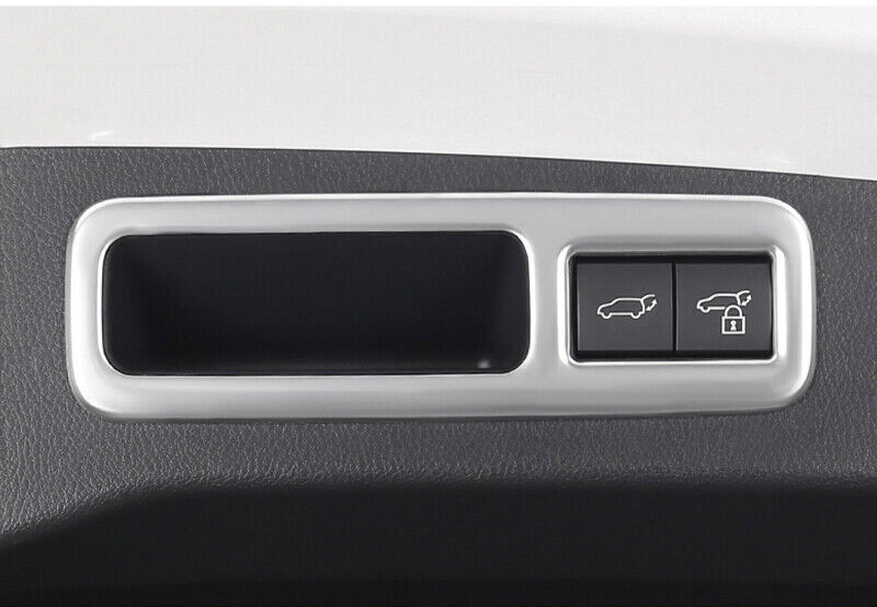 Matte Silver Tailgate Door Handle Frame Trim Fit for Lexus RX350h 500h 2023-2024