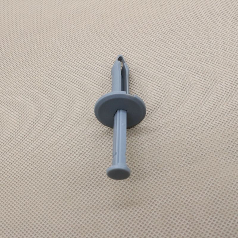 5-piece pack of universal front license plate bracket rivet fixing clips (model 15959832)