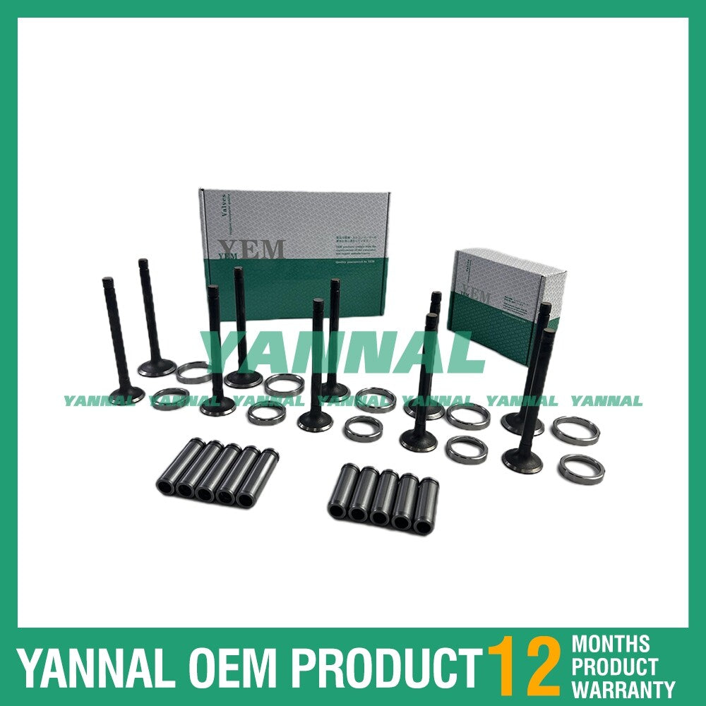 Valve kit for L4150 tractor 5-cylinder F2302 engine -