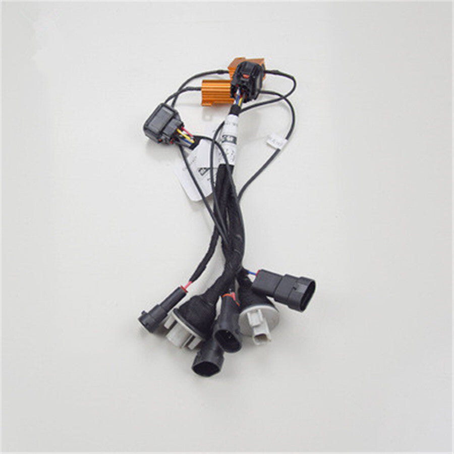 Headlight Wiring Harness Adapter Halogen to for Honda for Civic 10th 2016-2020 Q
