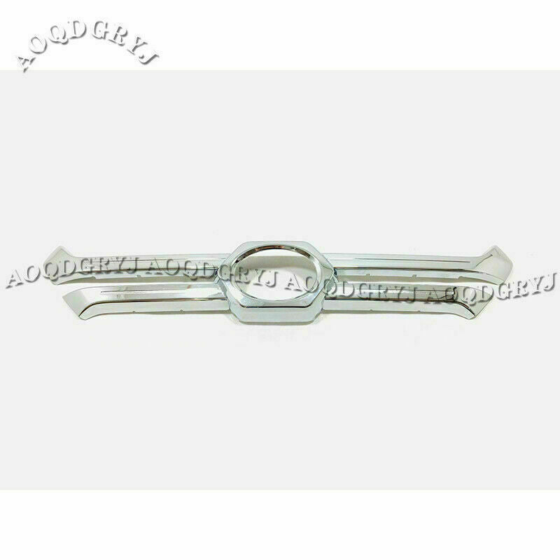 Chrome Front Grill Grille Bumper Cover Trim for TOYOTA RAV4 2019-2024 Adventure