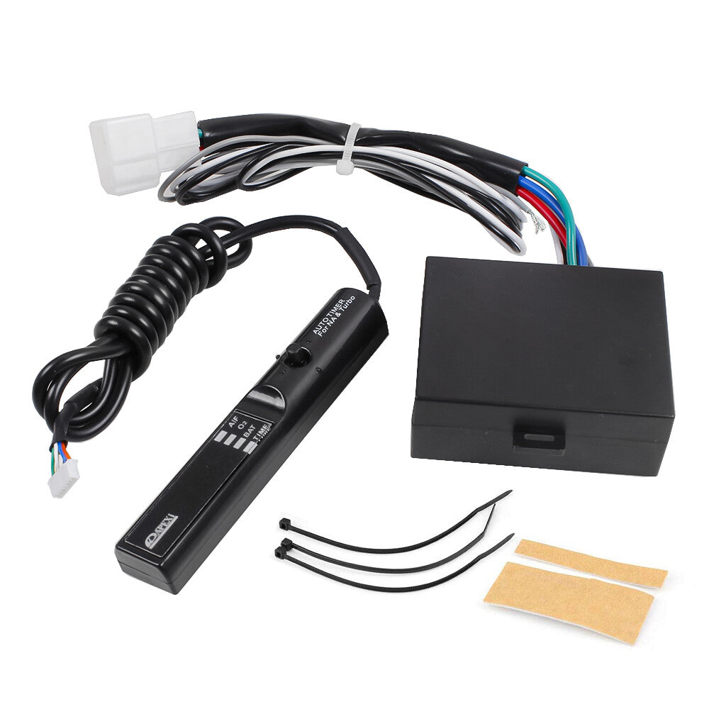 12V Auto Car Turbo Timer For NA Turbo Black Pen Control LED Red Unit Universal Q